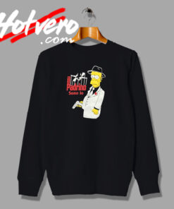 The Simpsons Mafia il Padrino Sono io Sweatshirt