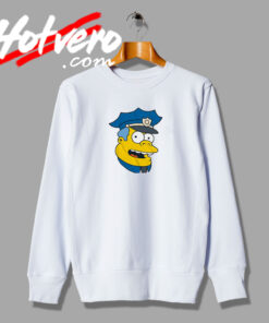Chief Wiggum The Simpsons Sweatshirt
