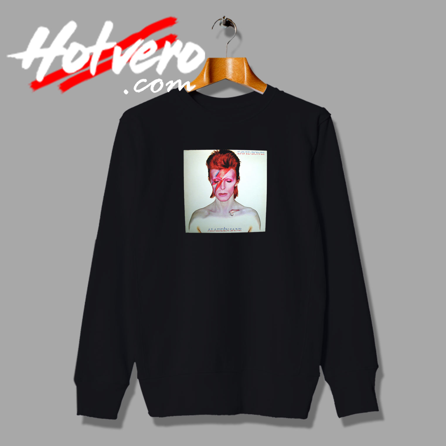 David Bowie Aladdin Sane Rock Album Sweatshirt