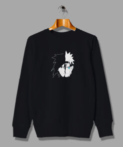 Naruto Sasuke Split Face Sweatshirt