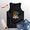 Not Today Jesus Goat Rainbow Tank Top