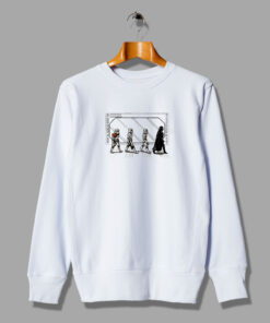 Star Wars Death Star Road Stormtrooper Crossing Sweatshirt