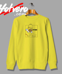 The Simpsons Homer Big Doh Sweatshirt