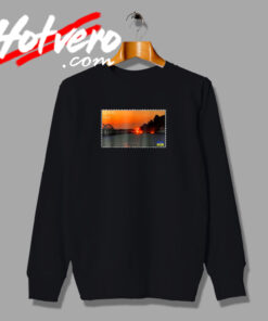 Ukraines Crimea Kerch Bridge Stamp Sweatshirt