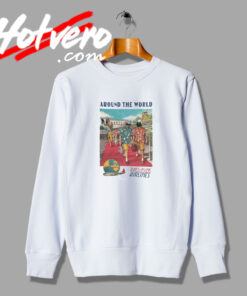 Around The World Airlines Electronic Dance Duo Sweatshirt