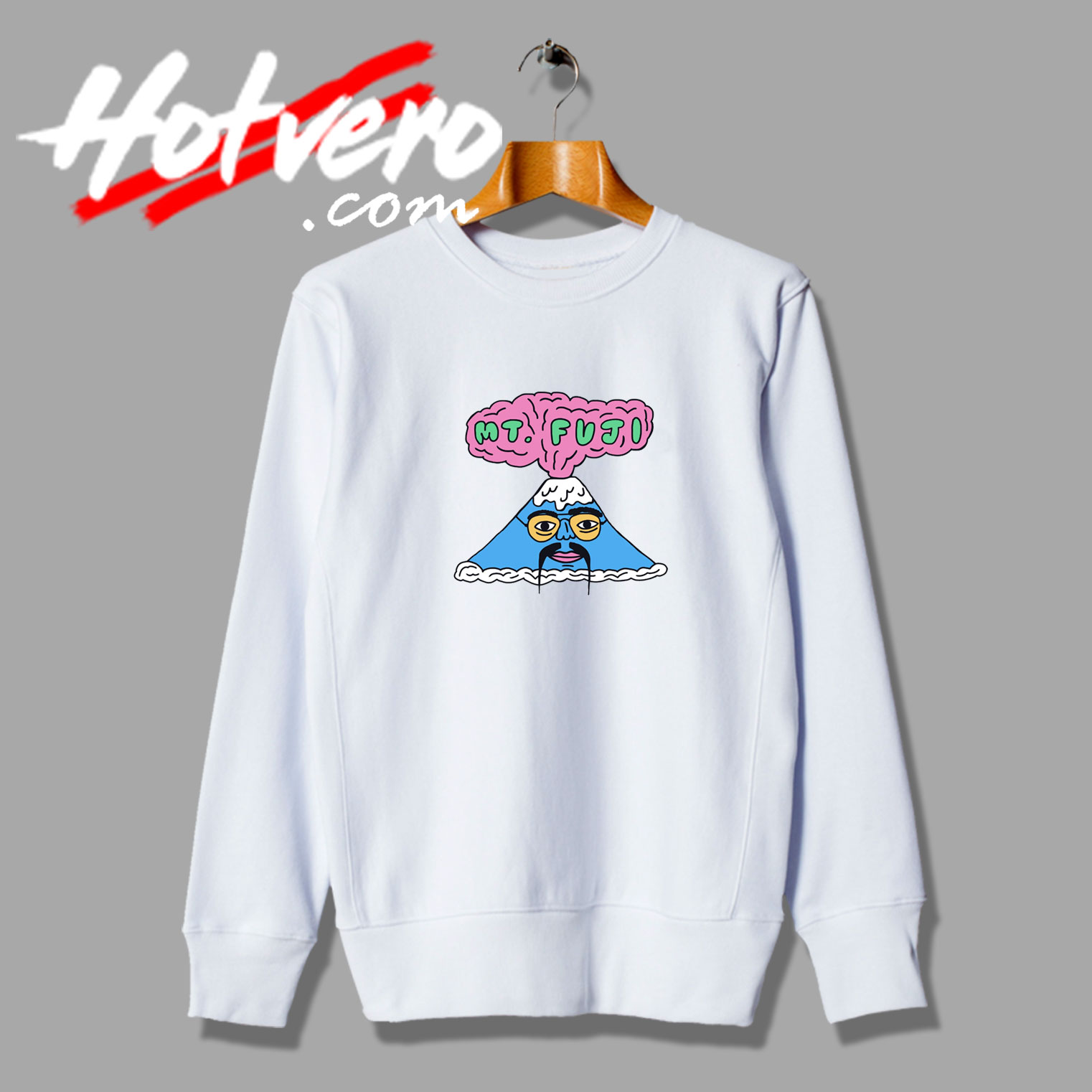 Japan Mount Fuji Artwork Sweatshirt