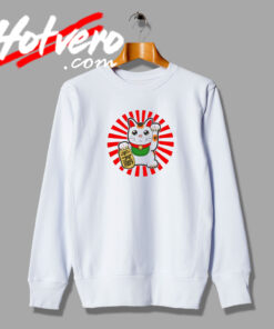 Maneki Neko Japanese Sweatshirt