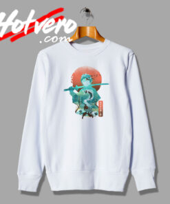 Samurai Japanese Breath Of Water Sweatshirt