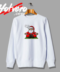 Santa Christmas Meditation Sweatshirt