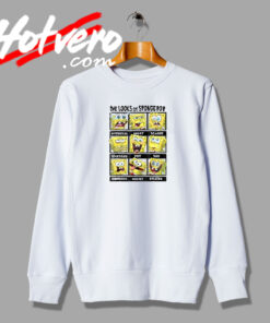 Spongebob Multiple Looks and Emotions Sweatshirt