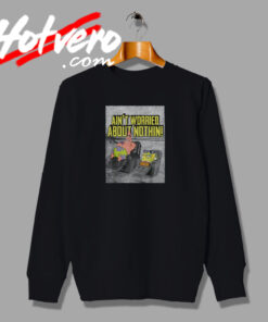 Spongebob SquarePants Patrick Aint Worried Sweatshirt