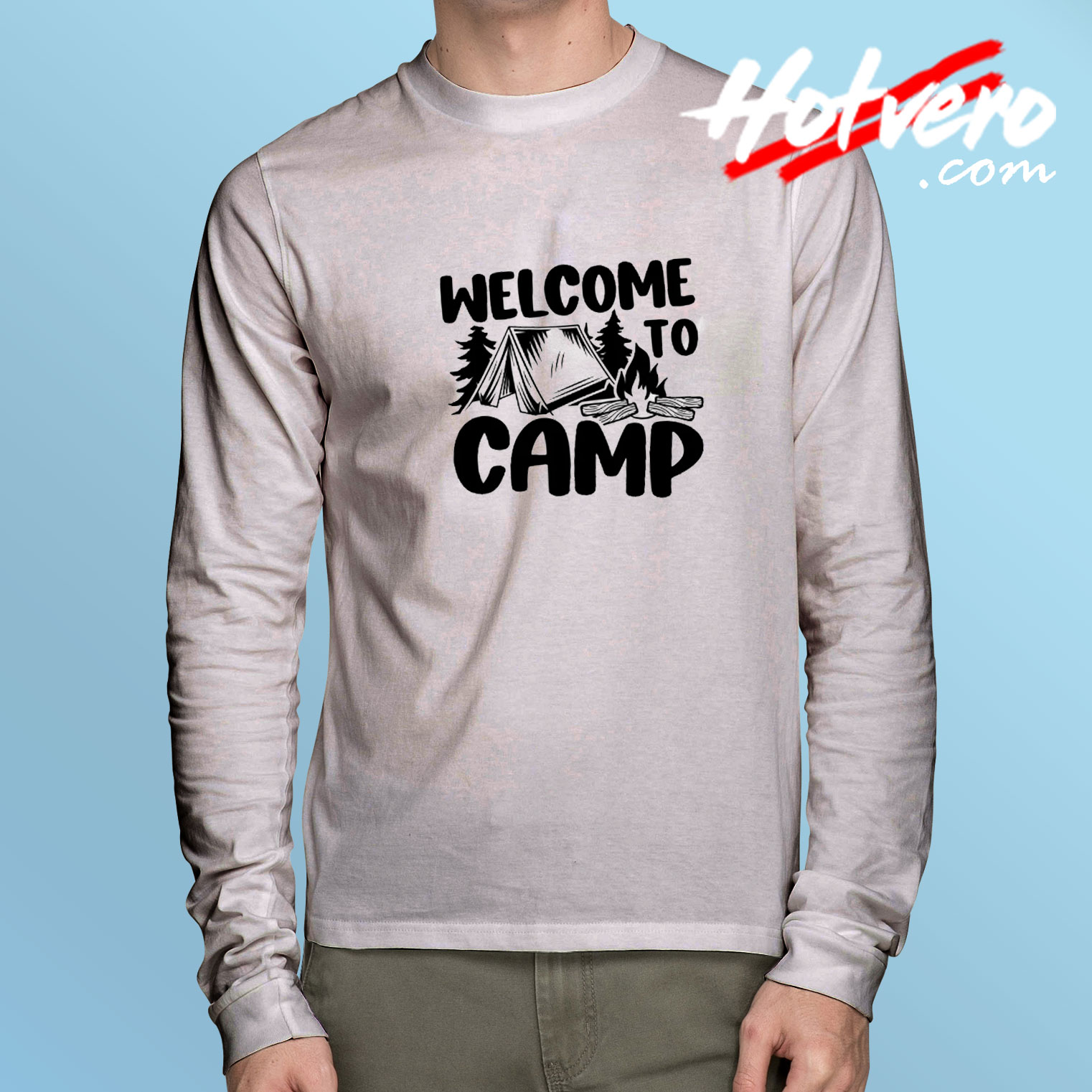 Welcome To Camp Vacation Long Sleeve Tee