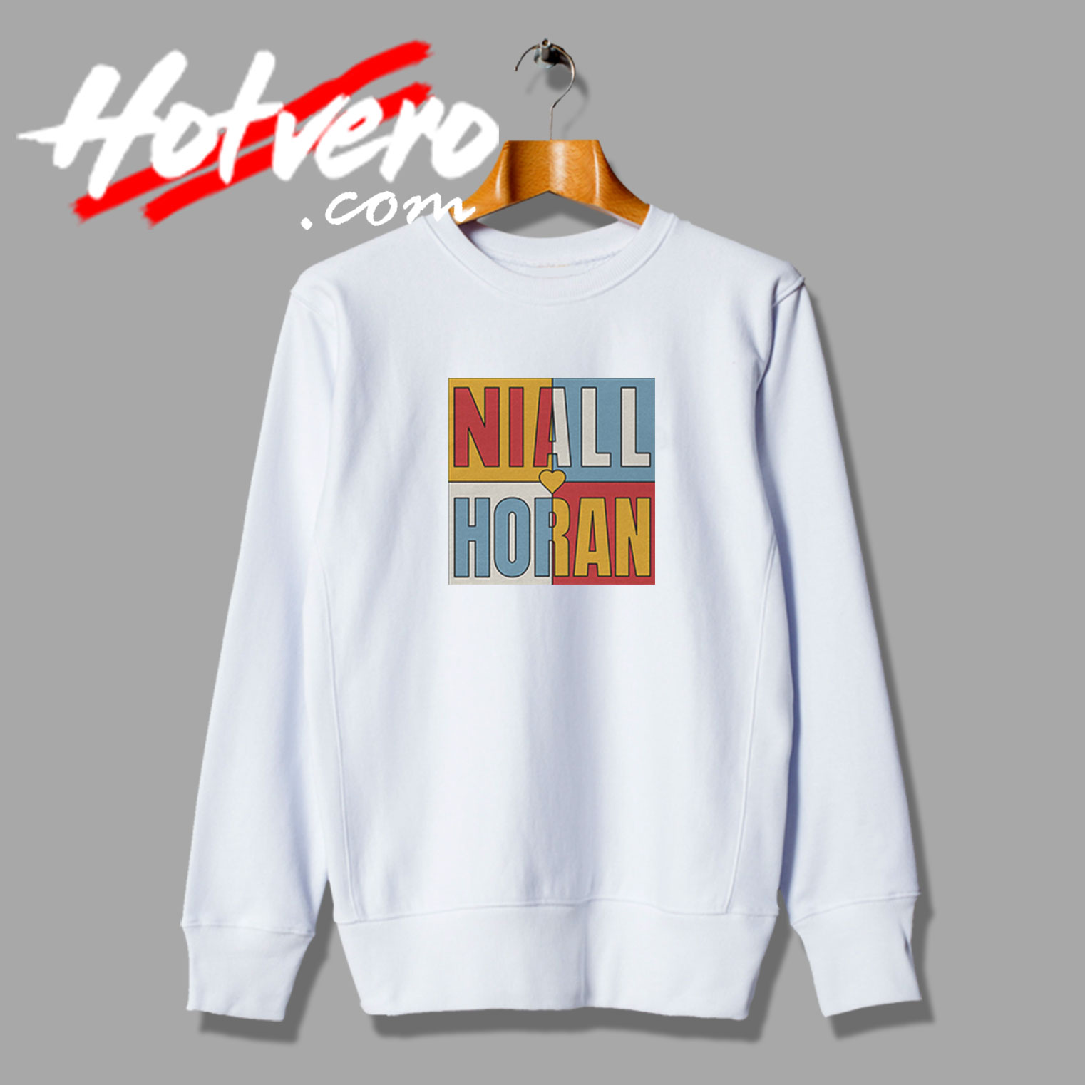 Niall Horan Colour Block Fashionable Sweatshirt