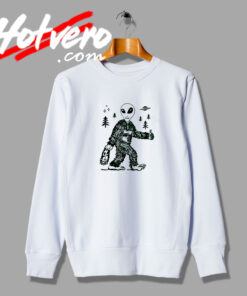 Alien Bigfoot Sweatshirt