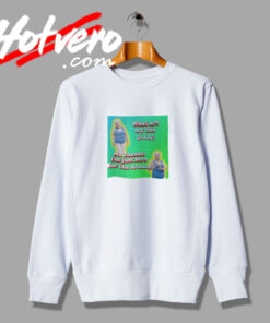 Animated Text Meme Poster Sweatshirt
