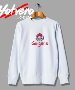 Hilarious Gingers Wendy's Retro Sweatshirt