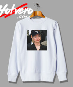 Rihanna Hillary Clinton Yankees Hat Sweatshirt