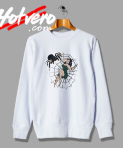 Web Of Lies Fitted Sweatshirt