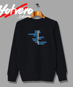 Arseholes Raab Boris Cummings Art Sweatshirt