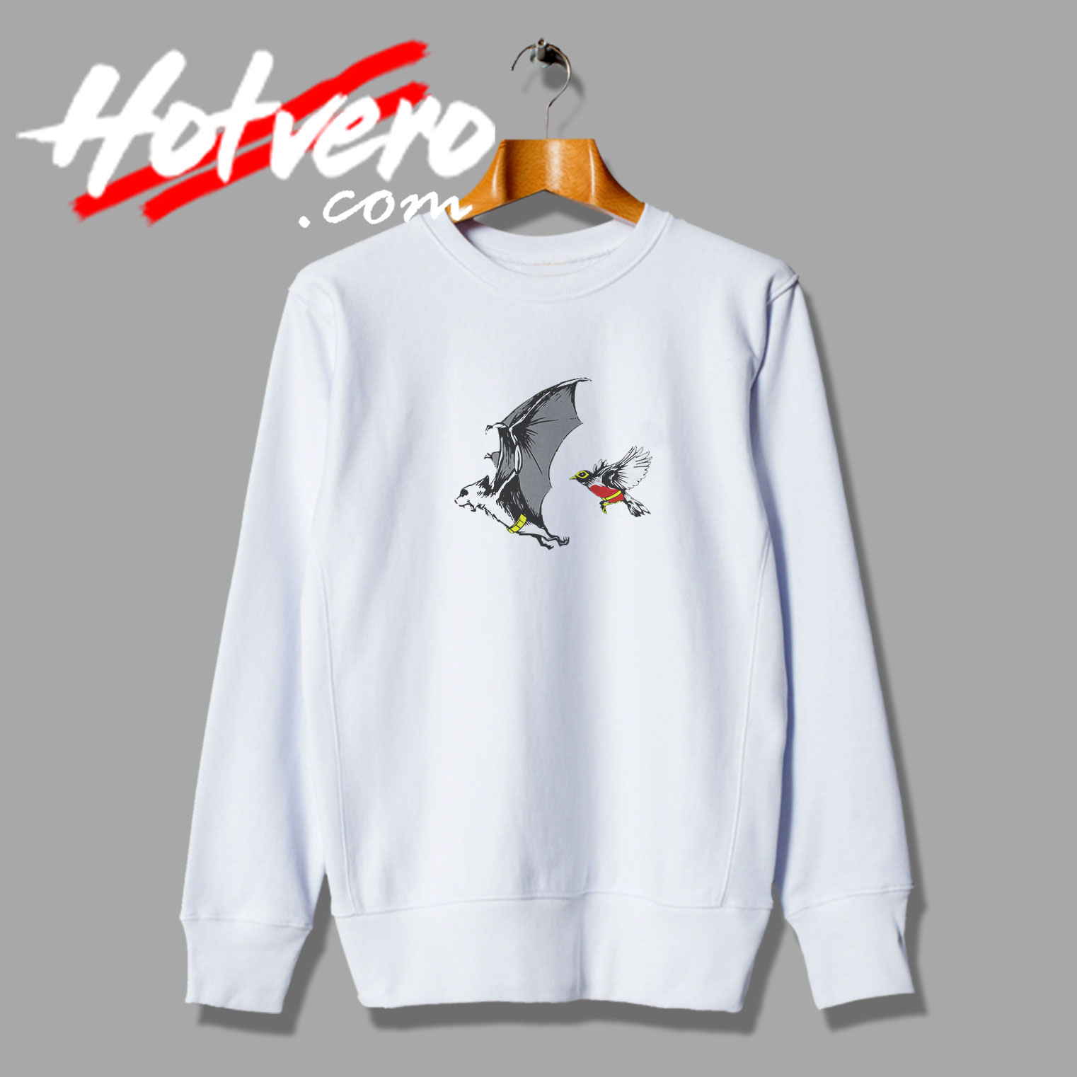 Bat And Robin Film Action Sweatshirt