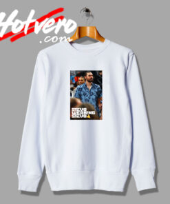 Steven Adams Stevo Wearing Stevo Sweatshirt