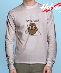 Expecto Potato Funny Long Sleeve Tee