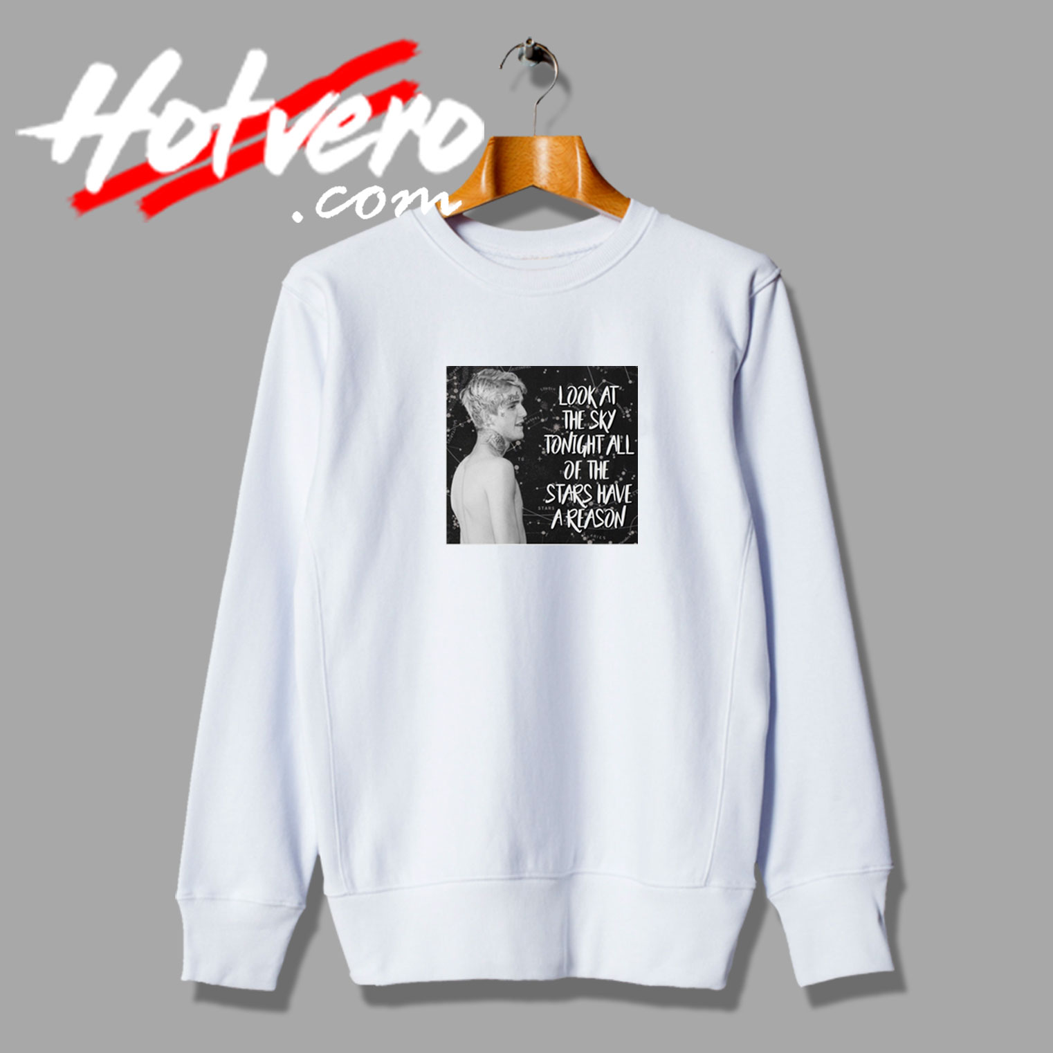 Lil Peep Look At The Sky Tonight Fashionable Sweatshirt