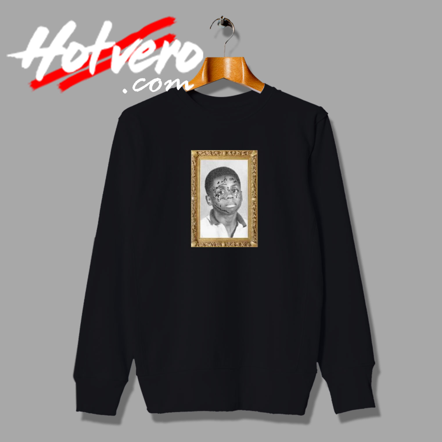 Lil Wayne Baby Face Snipes Photo Sweatshirt