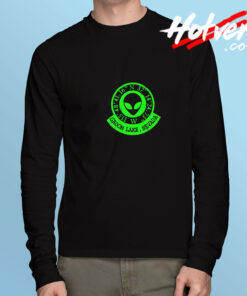 Area 51 Coordinates Alien Long Sleeve Tee