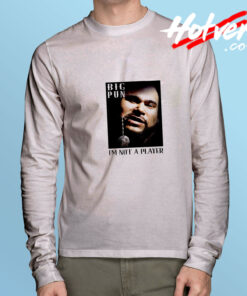 Big Pun Not A Player Photo Long Sleeve Tee