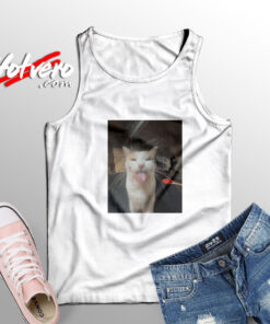 Blehhhhh Cat Adult Tank Top