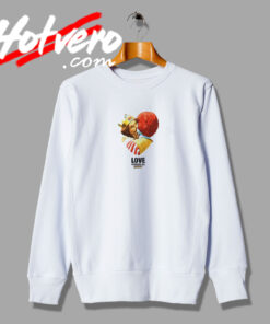 Burger King and Ronald McDonald Art Sweatshirt