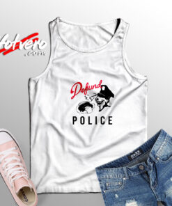 Defund Police Adult Tank Top