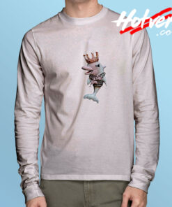 Dolph Dolphin Funny Long Sleeve Tee