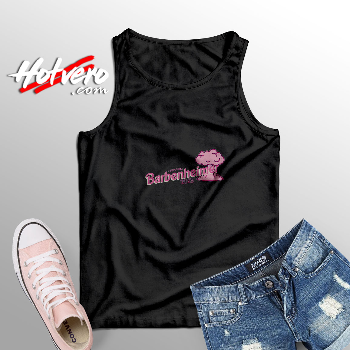 I Survived Barbenheimer 2023 Barbie Tank Top3