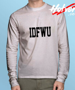 IDFWU Artwork Long Sleeve Tee