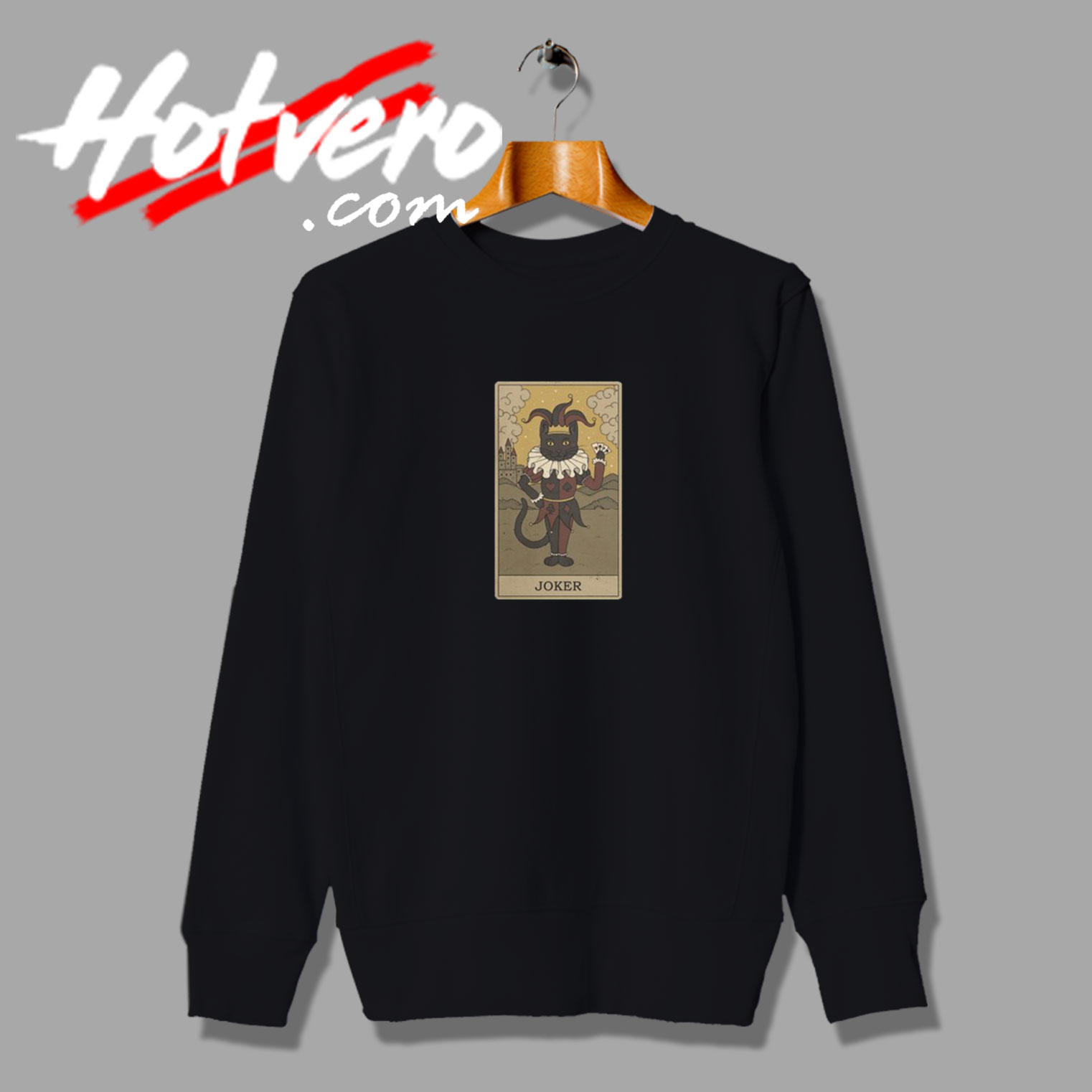 Joker Tarot Card Sweatshirt