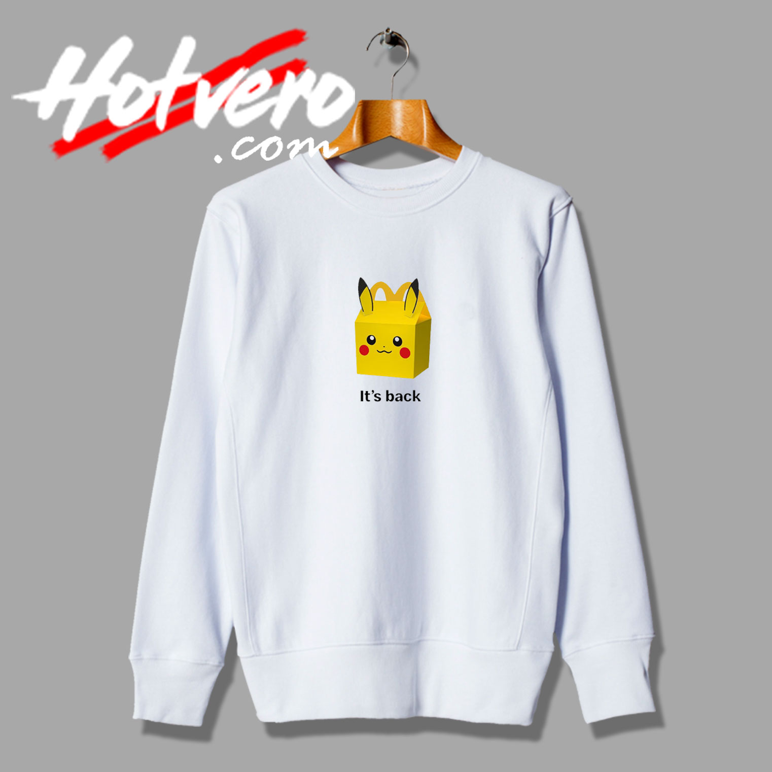 Mcdonalds Parody Pokemon It’s Back Sweatshirt