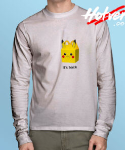 Mcdonalds x Pokemon It’s Back Long Sleeve Tee