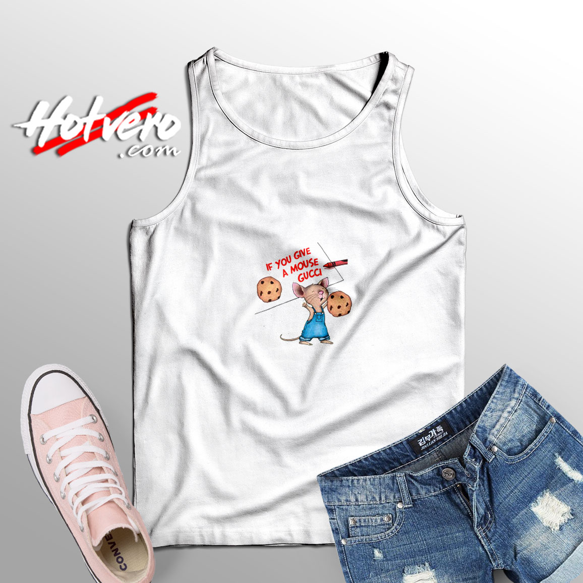 Mega Yacht If You give A Mouse Adult Tank Top