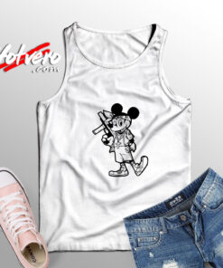 Mickey Wit Da Blicky Adult Tank Top