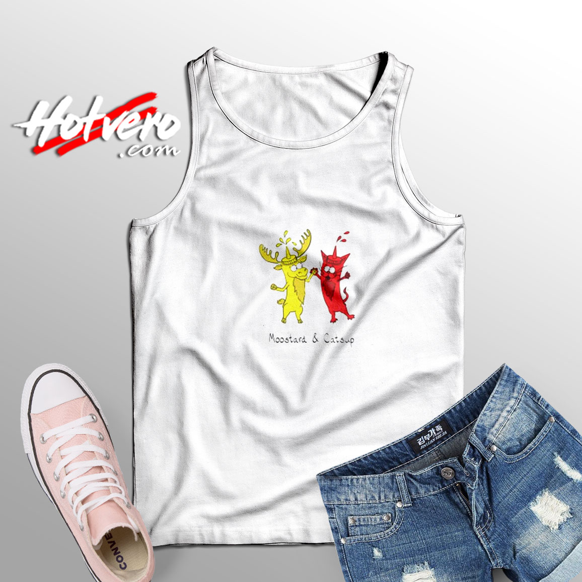 Moostard & Catsup Adult Tank Top