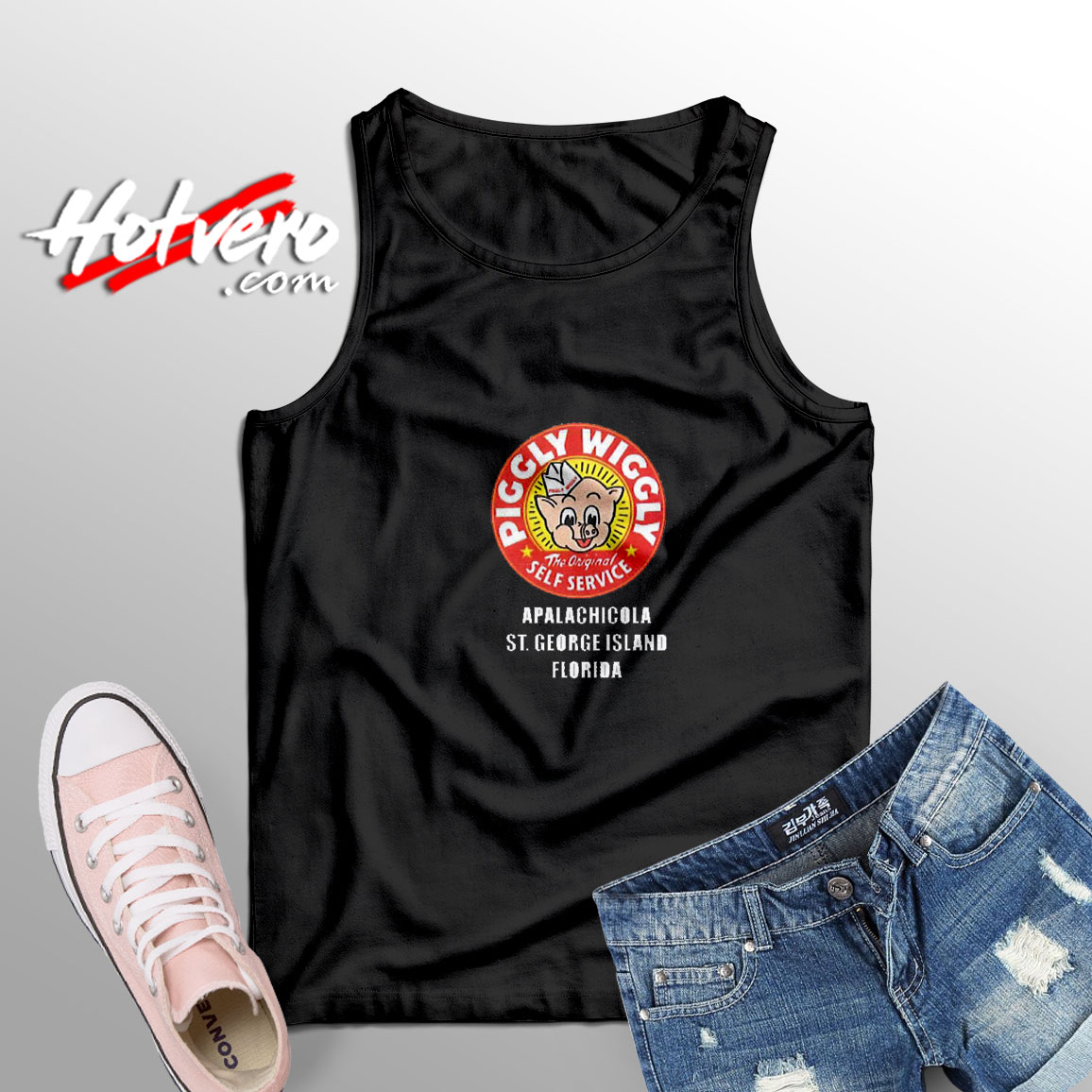 Piggly Wiggly Self Service St George Island Tank Top