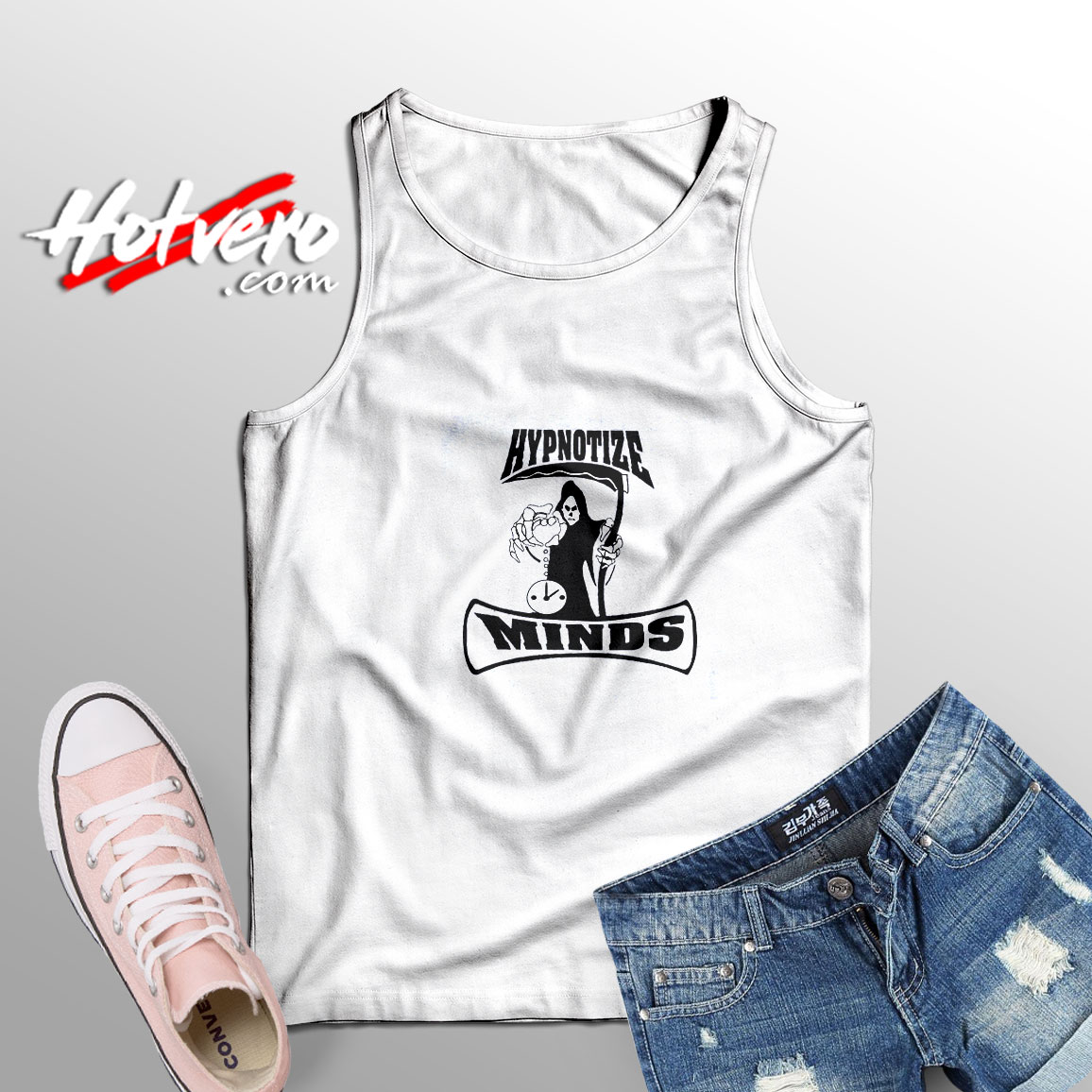 Three 6 Mafia Hypnotize Minds Adult Tank Top