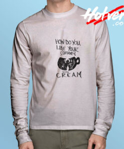 Wutang Coffee Hip Hop Long Sleeve Tee