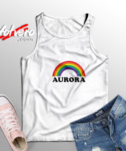 Aurora Rainbow Adult Tank Top