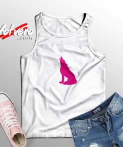 Barbie Pink Wolf Adult Tank Top