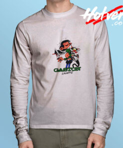 Bird And Cat Gaston Lagaffe Long Sleeve Tee