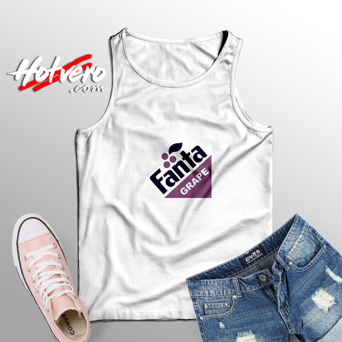 Fanta Grape Adult Tank Top