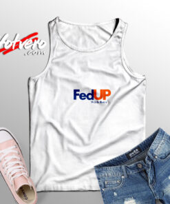 Fedup With Boys Adult Tank Top